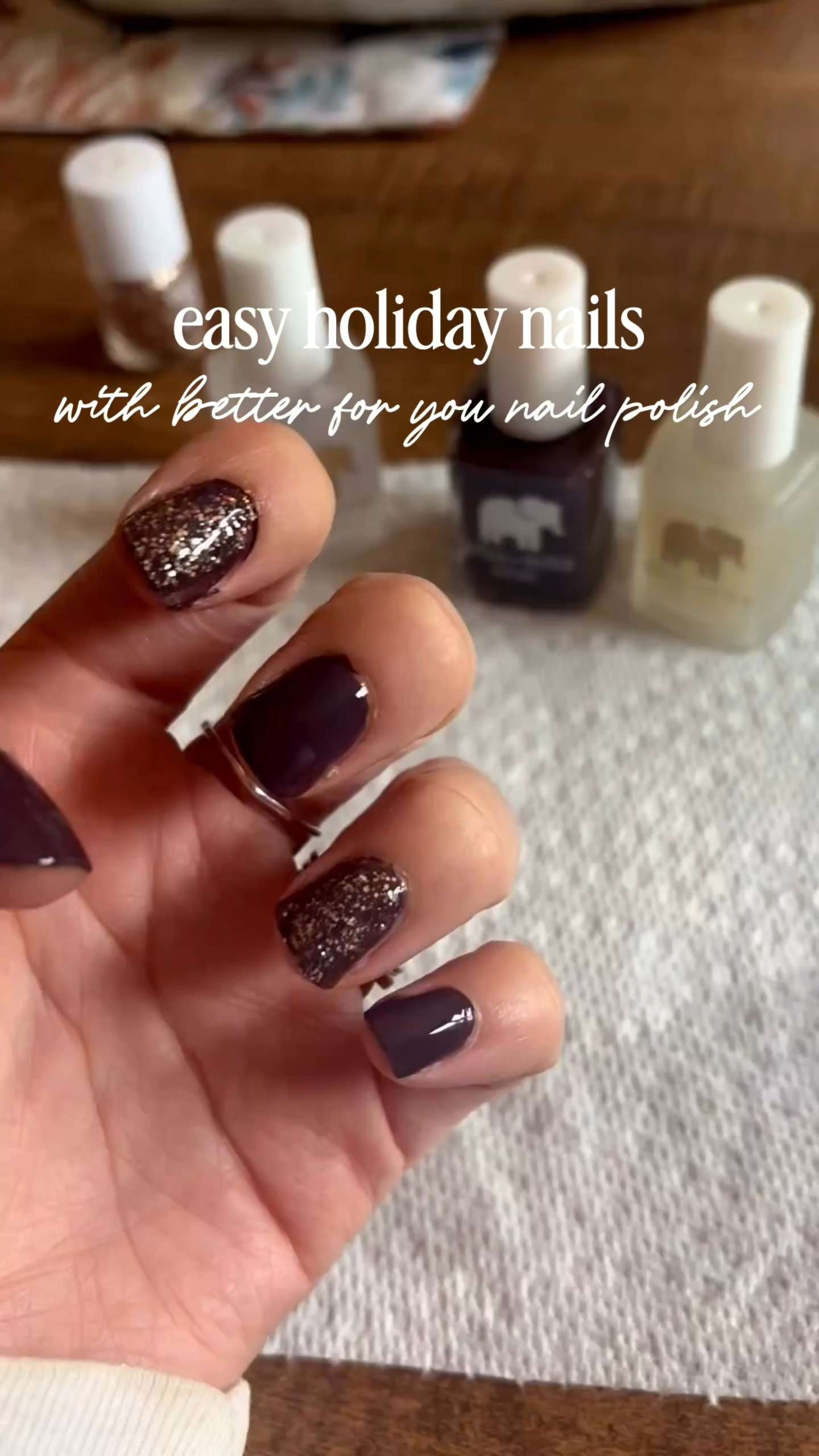 Sparkling into the holiday season ✨🎄 Loving this festive manicure using ella+mila — cruelty-free, chic, and totally merry! 

#HolidayNails #CleanBeauty #ellaMila #FestiveManicure #CrueltyFreeNails #LTKStyle #NailInspo #HolidayVibes  

 #LTKGiftGuide #LTKHoliday #LTKdayinmylife
