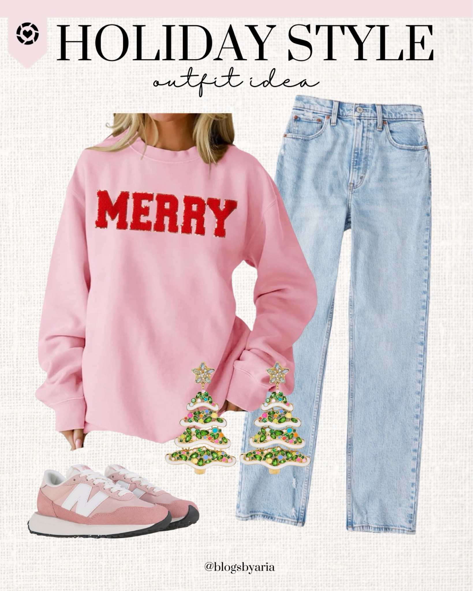 Maglioni di Natale da donna Albero di Natale Grafica Pullover Casual Manica Lunga Girocollo Top Casual Girocollo Felpa Oversize Carino Manica Lunga Girocollo Felpe con cappuccio, bianco, S