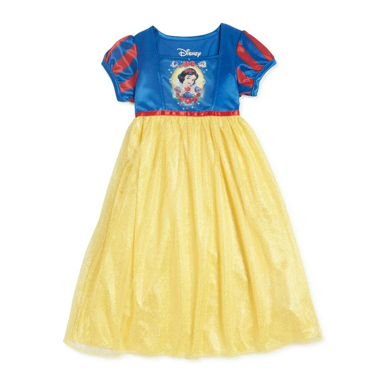 Snow White Disney Princess Fantasy Gown Nightgown | Walmart (US)