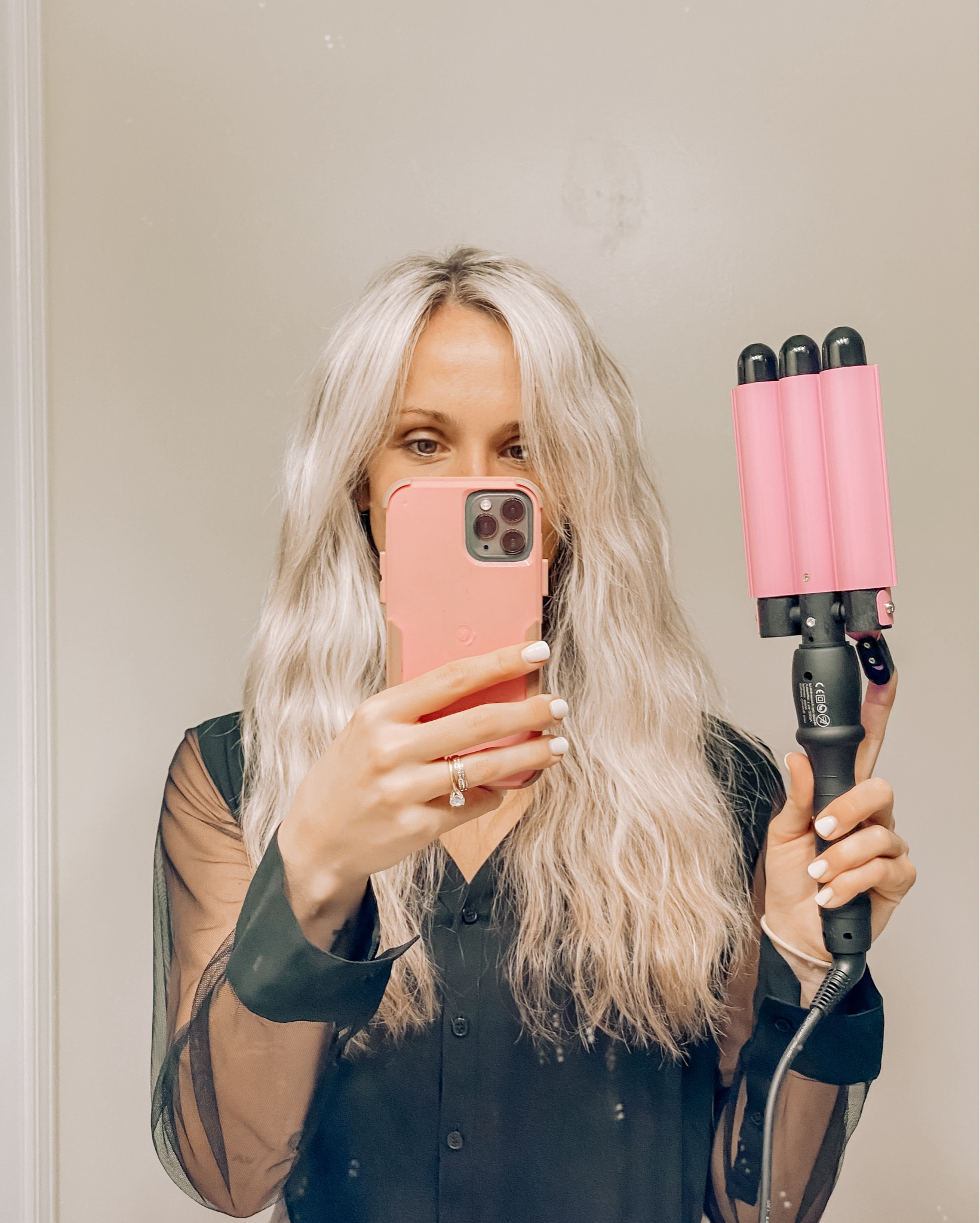 My FAVORITE three barrel beach wave iron is on sale for $18.99 on Amazon😍 this thing makes styling my hair SO simple because I can just grab random pieces and get great results. I also love that you can choose between 170-210 depending on your hair type. Also- my top is from Express but Target has one almost exactly like it for $30!!!🥰😘🫶✨

#LTKFindsUnder50 #LTKSaleAlert #LTKBeauty