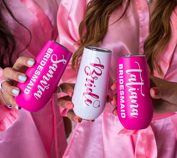 Insulated Stemless Champagne Tumbler Personalized Champagne | Etsy | Etsy (US)