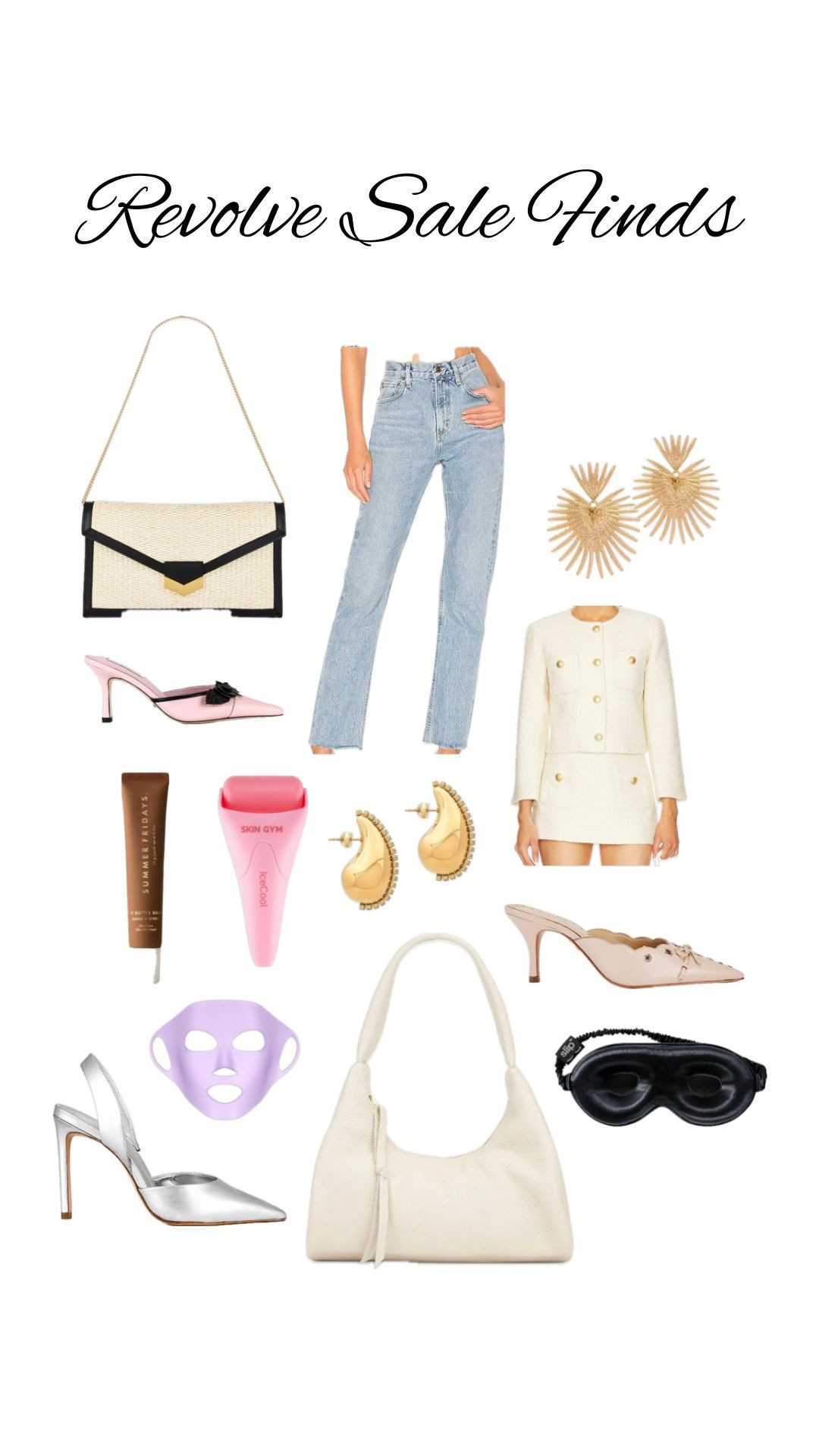 Revolve Sale Finds / DeMellier / shoes / gold jewellery / partywear / sale finds / jeans / skincare / blackfridaysales / bestsalefinds  

 #LTKCyberWeek #LTKuk #LTKgiftguide