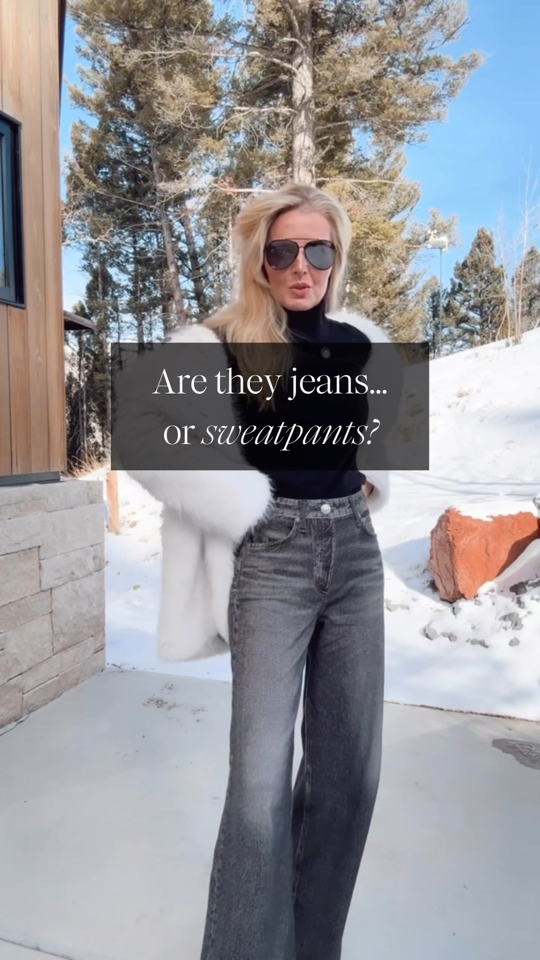 I would like to personally thank the style genius who came up with these! 😍 If there was ever a fashion equivalent to having your cake and eating it too… bingo!!!!

These sweatpants jeans look EXACTLY like jeans... but the material is a super soft and comfy terry cloth instead of your usual denim. They have all the markings of typical jeans (the pockets, the stitching), but these elements are actually printed on the fabric. I’ve been a huge fan of the Miramar jeans for a couple of years now, but this is my favorite pair yet. 

If you've bought a pair of these, I'd love to hear your thoughts in the comments. I'm in LOVE!

These run slightly large. If you’re between sizes, I would definitely size down. 

~Erin xo

#jeans #denim #musthave #ragandbonesweatpantjeans


#LTKOver40 #LTKStyleTip #LTKSeasonal