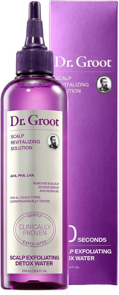 Dr. Groot Scalp Exfoliating Detox Water for Hair Loss, Korean Hair Care, AHA to remove Sebum, Pur... | Amazon (US)