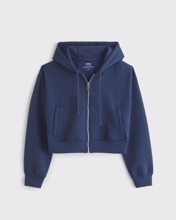YPB neoKNIT On The Go Mini Full-Zip | Abercrombie & Fitch (US)