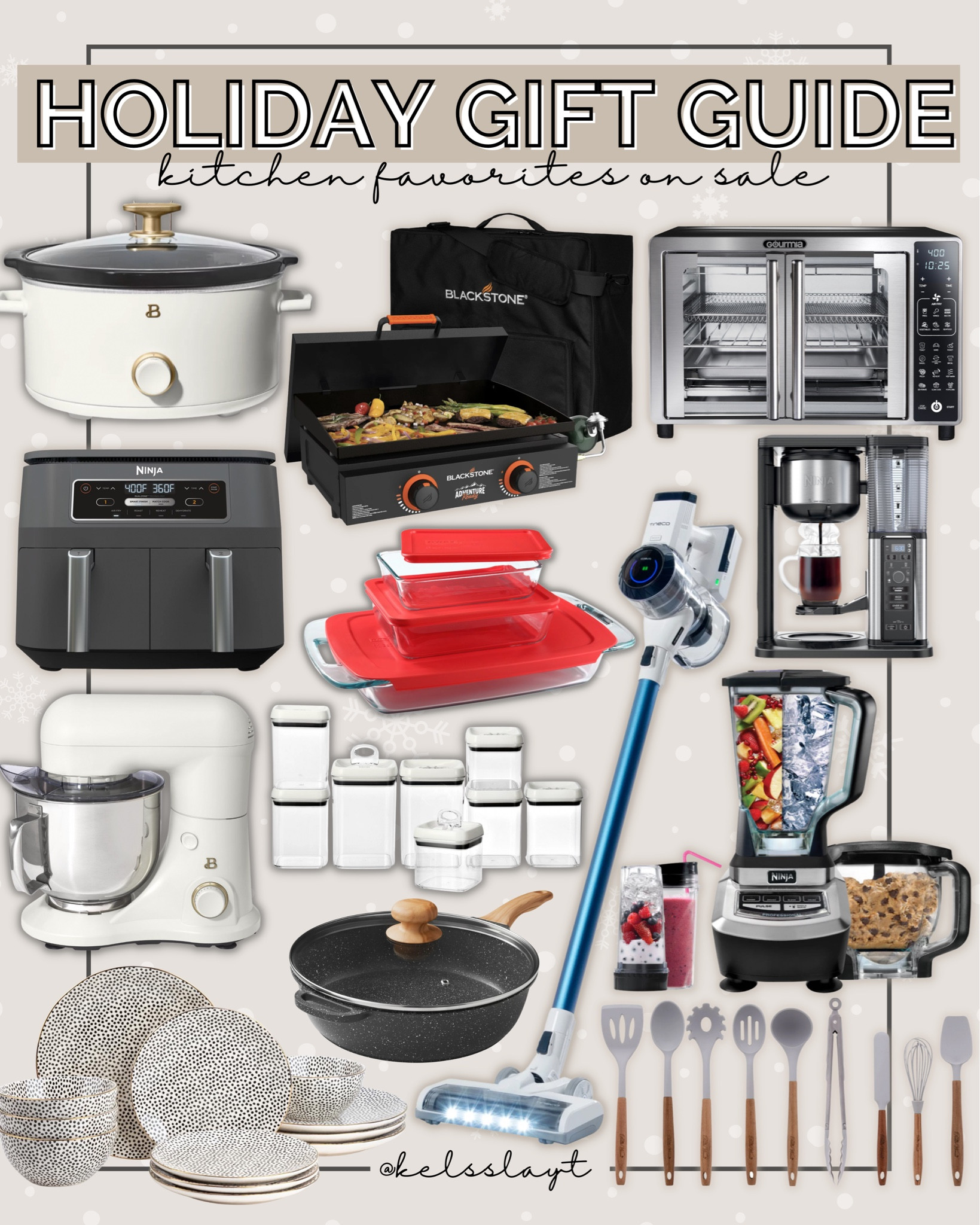 Gift guide kitchen favorites on sale, Walmart home, crockpot, ninja air fryer, counter top mixer, Pyrex, Blackstone, ninja coffee, ninja blender, cordless vacuum 

#LTKHoliday #LTKsalealert #LTKCyberweek