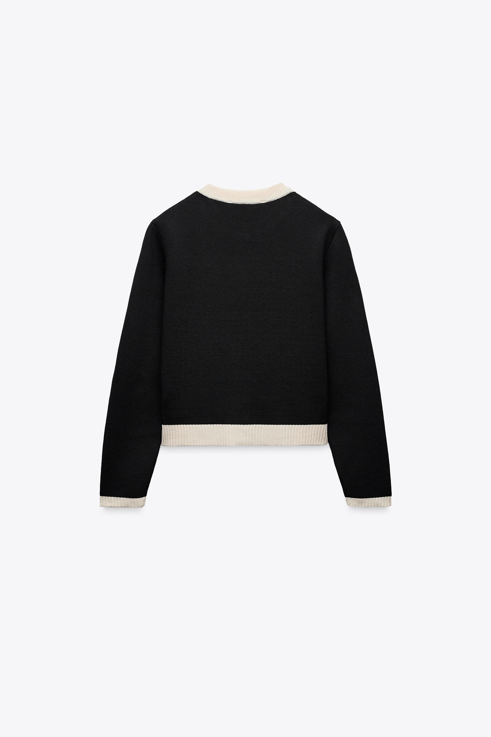 CARDIGAN WITH GOLD BUTTONS | Zara US