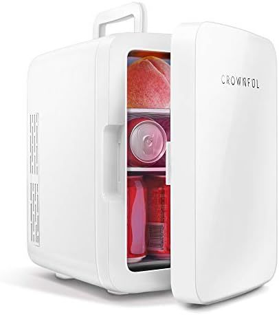 CROWNFUL Multifunctional Mini Fridge, 10 Liter/12 Can Portable Cooler and Warmer Personal Fridge ... | Amazon (US)