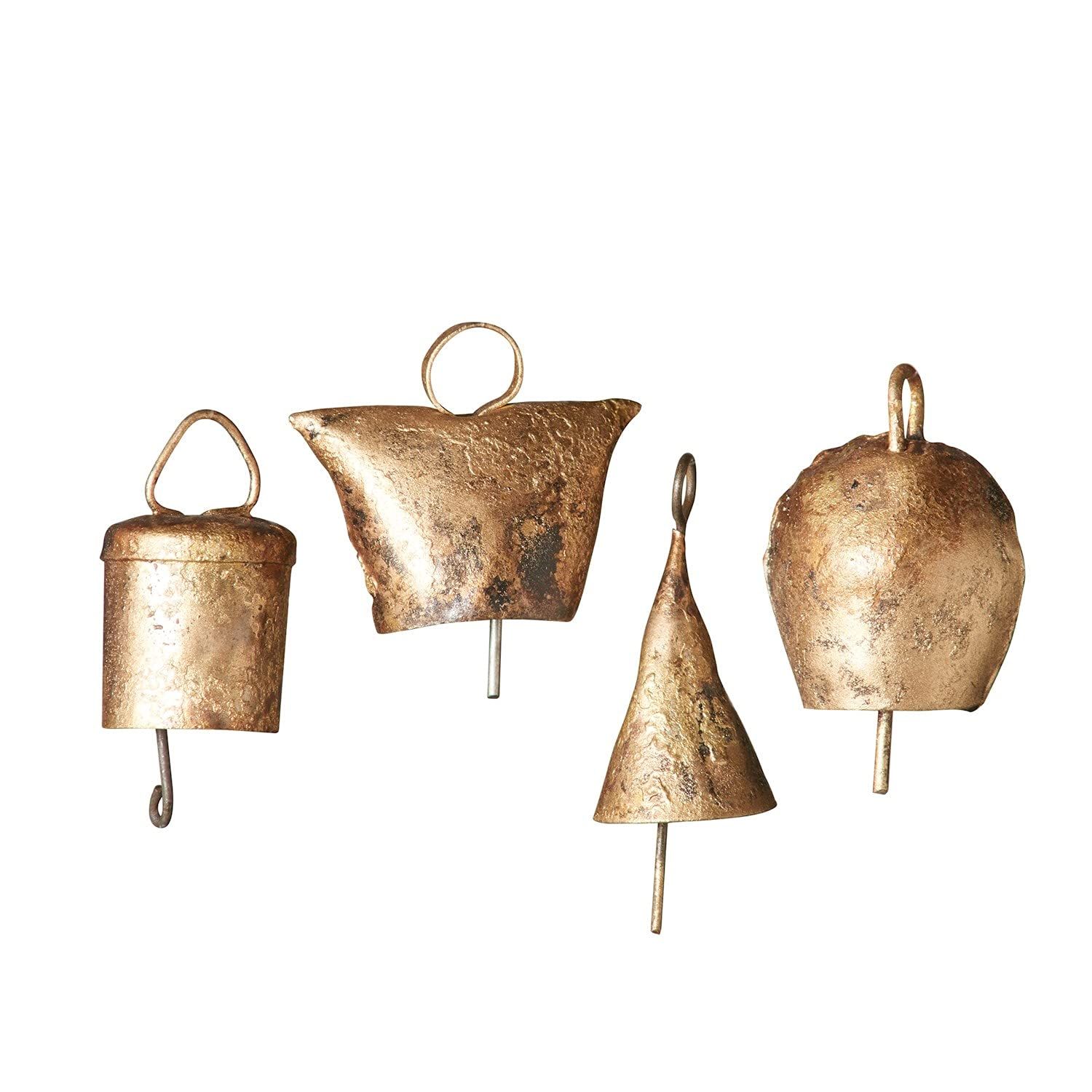 ART & ARTIFACT Noah Bells Set of 20 Hand Made Harmony Bells Temple Bells in Burlap Bag, 1 1/2" | Amazon (US)