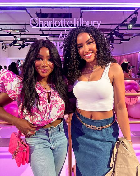 Had the best time on Friday at the @charlottetilbury event! Love a sweet girls day out! Can’t wait to try their new products 🩷🎀

I got quite a few compliments on my puff sleeve top that day! WILEY15 will save you $ off … and my fav jeans at the moment are on sale for under $25 🫶🏾



#LTKsalealert #LTKfindsunder100 #LTKSeasonal
