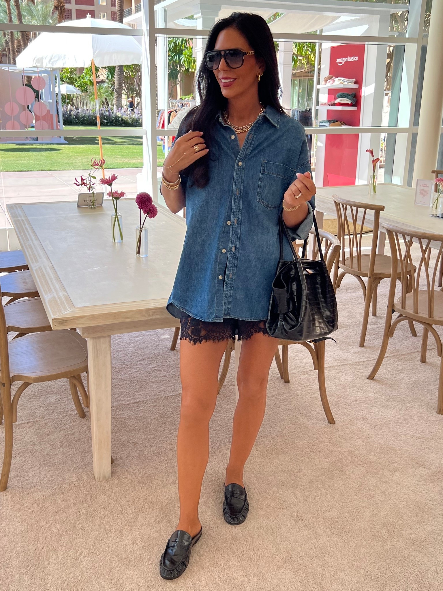 Perfect look for fall and you can add boots for more of a fall vibe.  
Shorts- medium 
Top- small

#LTKFindsUnder50 #LTKTall #LTKU

#LTKTall #LTKOver40 #LTKU