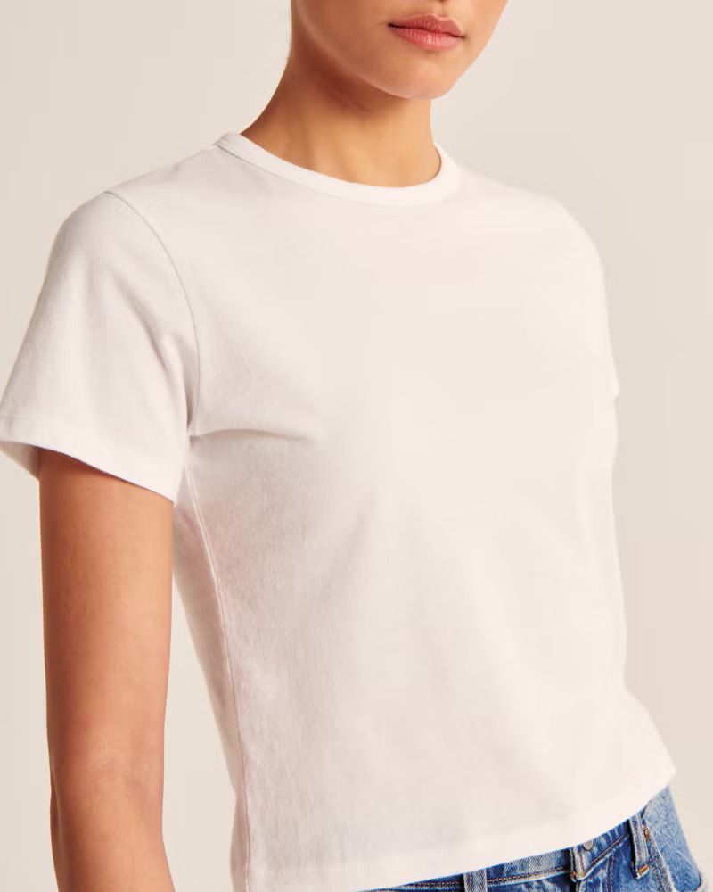 Essential Body-Skimming Tee | Abercrombie & Fitch (US)