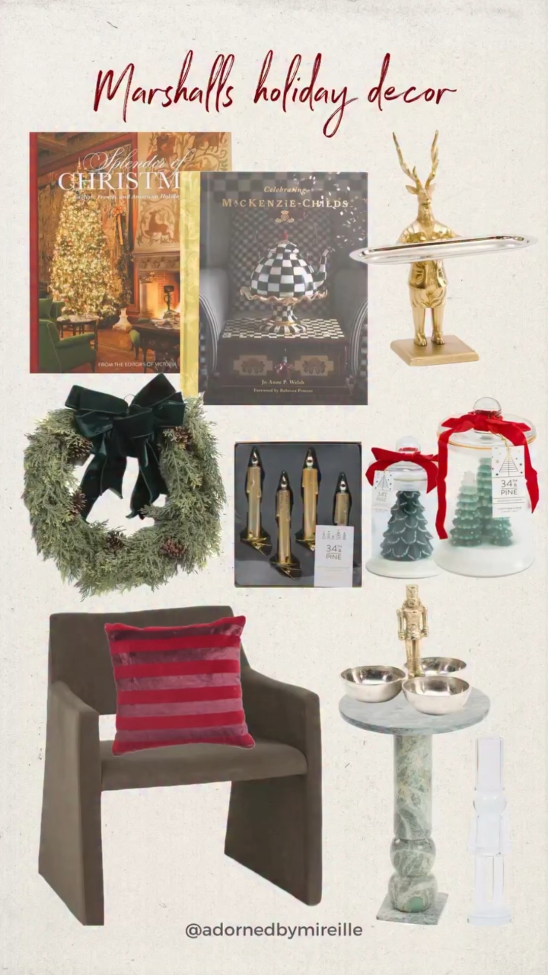 My November girls know it’s not too early to start planning for Christmas 🎄 A little decor inspo straight from @marshalls loving these finds! 🫶🏽

P.S. Getting a head start so we can just sit back and enjoy the festivities later 😊

Christmas Decor Holiday Vibes Deck The Halls New finds #christmasinspo #holidayhome #homedecor #marshallsfinds #christmasdecor #ltkhome #christmashome