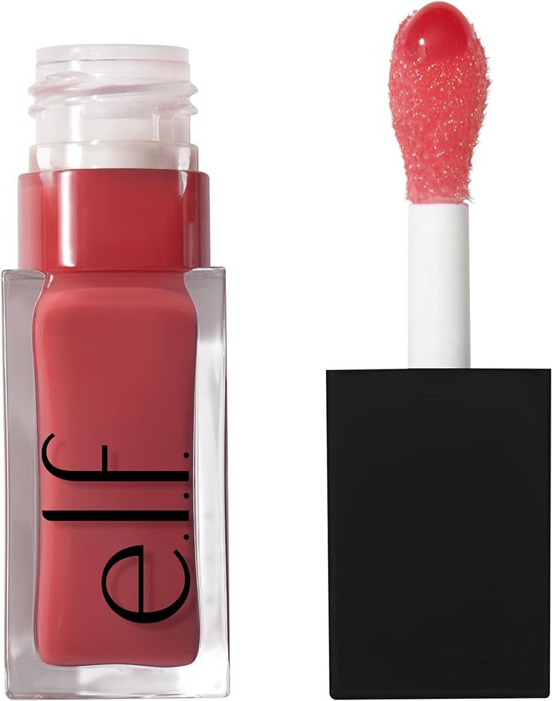 e.l.f. Glow Reviver Lip Oil, Nourishing Tinted Lip Oil For A High-shine Finish, Infused With Jojo... | Amazon (US)