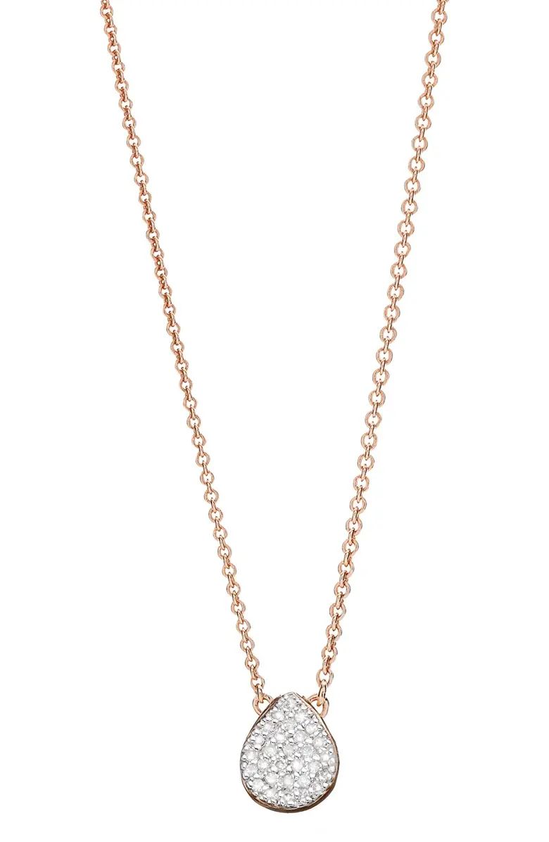 'Alma' Diamond Pendant Necklace | Nordstrom