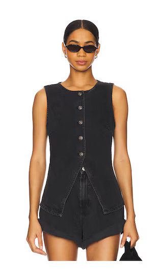x We The Free Aimee Vest in Black | Revolve Clothing (Global)