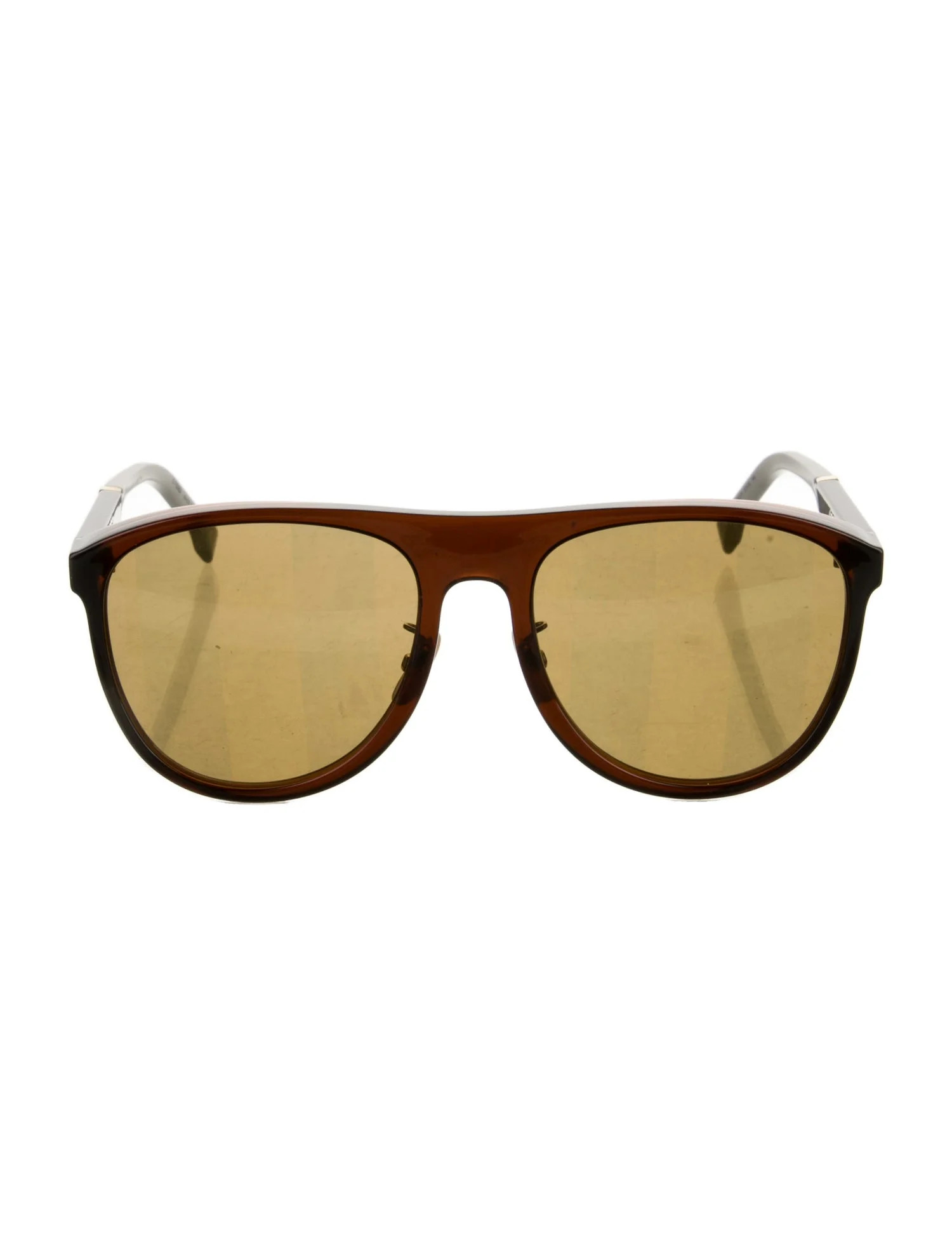Zucca FF Logo Oversize Sunglasses | The RealReal