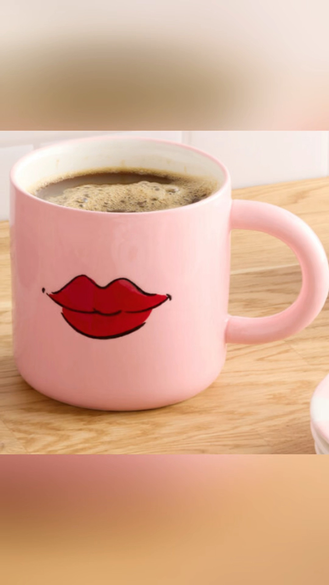 Pink and Red Lips Hand Painted Ceramic Mug

Made of hand-painted ceramic
Due to handcrafting, slight variations may occur
Microwave and dishwasher safe

#LTKHome