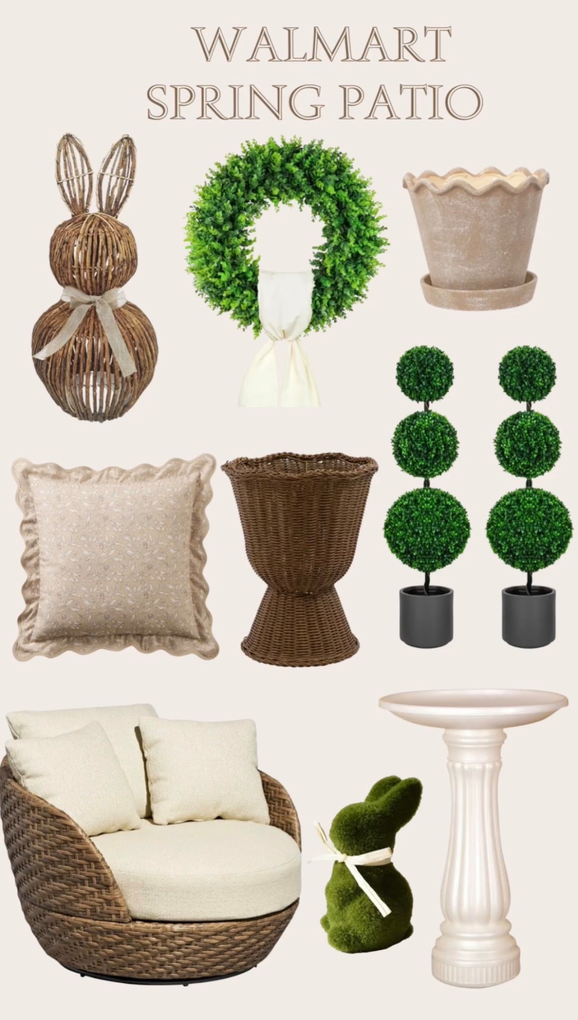 Spring decor 
Walmart spring decor 
Walmart finds


#LTKHome #LTKSeasonal