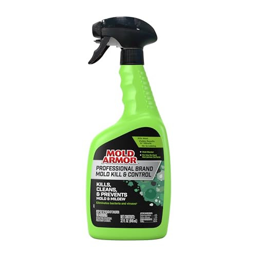 MOLD ARMOR Professional Brand Mold Kill & Control Spray, 32 oz., Hard Surface Mold and Mildew Remover, Visible Results in Minutes, Eliminates Bacteria and Viruses | Amazon (US)