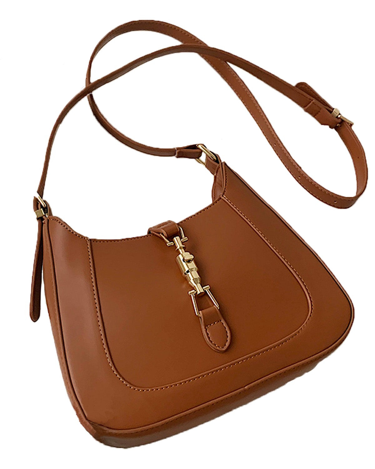'Elliana' Buckle Small Shoulder Bag / Crossbody Bag (4 Colors) | Goodnight Macaroon
