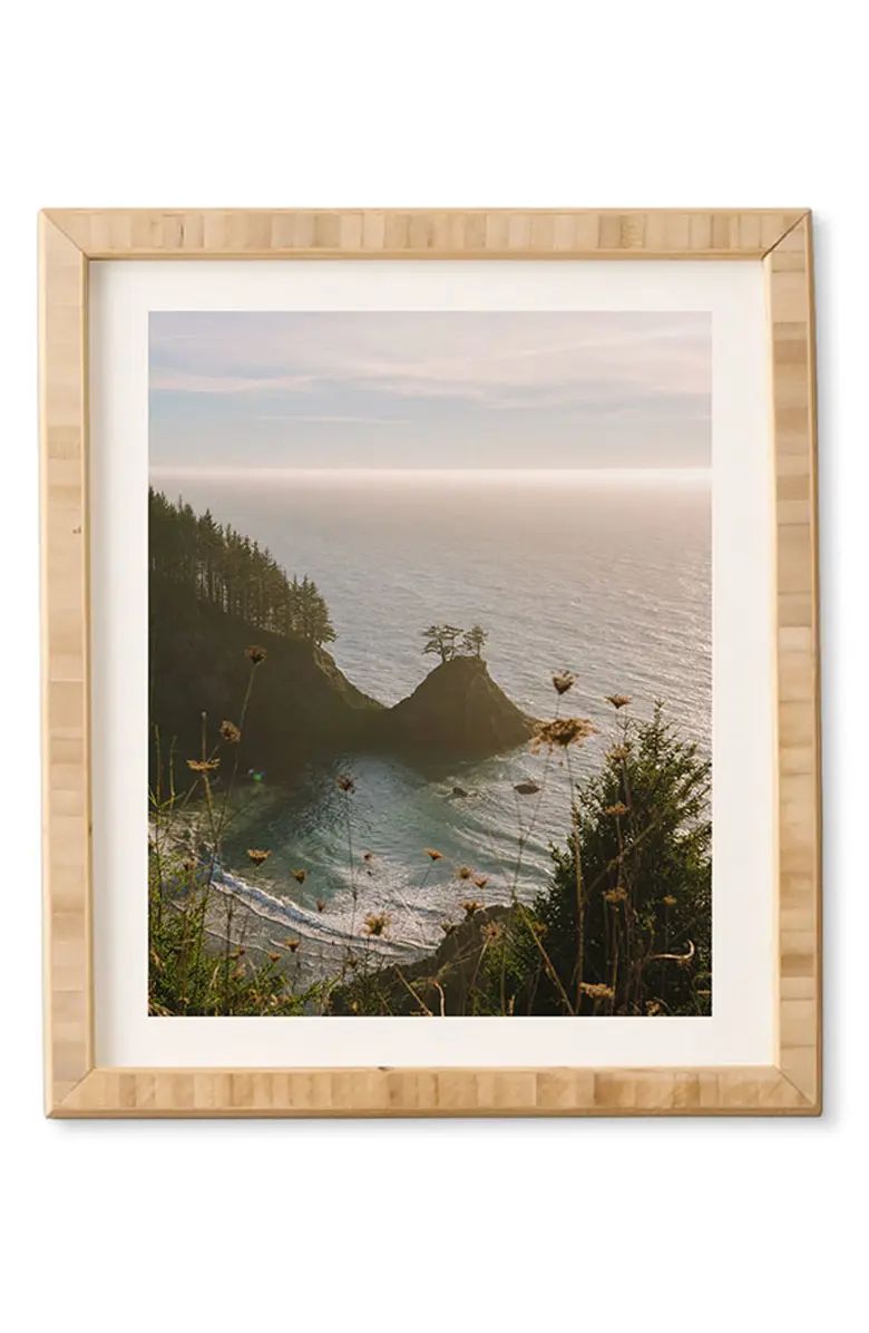 Golden Coast by J. Freemond Visuals Framed Wall Art | Nordstrom