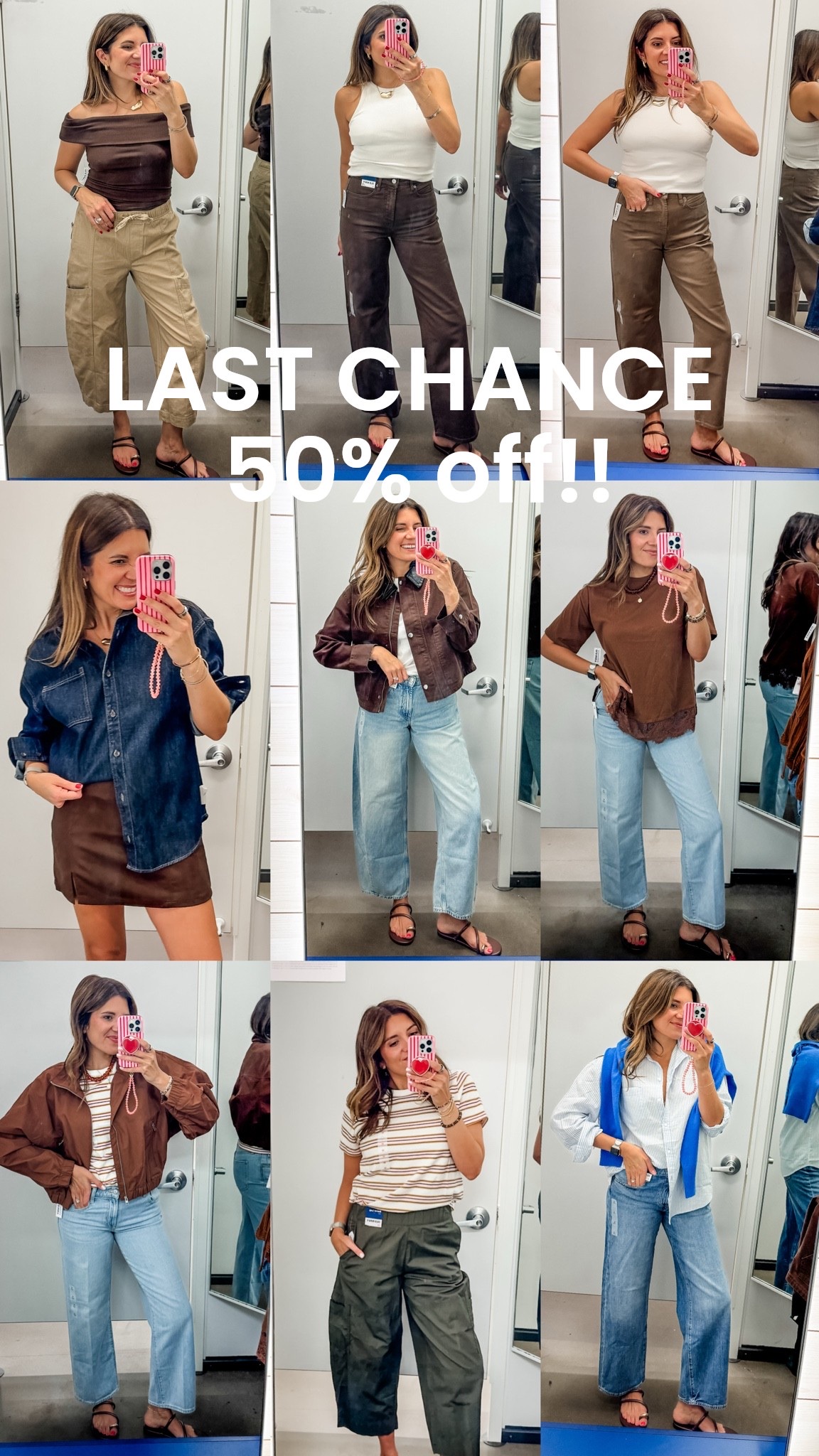 Last chance! 50% off!! Extra 10% off with code BONUS!

#LTKSaleAlert #LTKTall #LTKOver40
