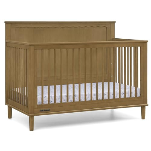 Delta Children Penelope 6-in-1 Convertible Crib - Greenguard Gold Certified, Acorn | Amazon (US)