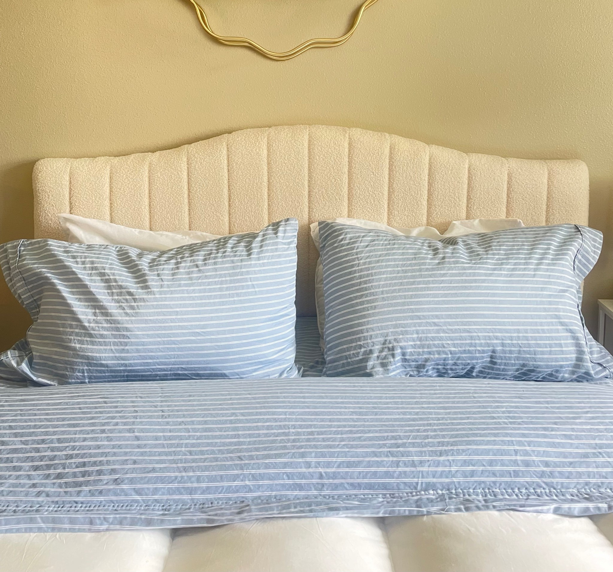 New sheets from target ! These were the buy of a lifetime they are 100% cotton and on sale for only $40/set right now! 

#LTKFindsUnder50 #LTKHome