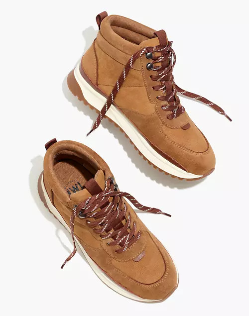 The Sneaker Boot in Nubuck and Suede | Madewell