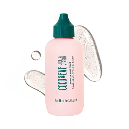 Coco & Eve Miracle Hair Elixir. Coconut Oil with Hyaluronic Acid Leave in Conditioner.Treatment for Dry Damaged Hair | Frizz control. Protects from Heat Styling | Amazon (US)