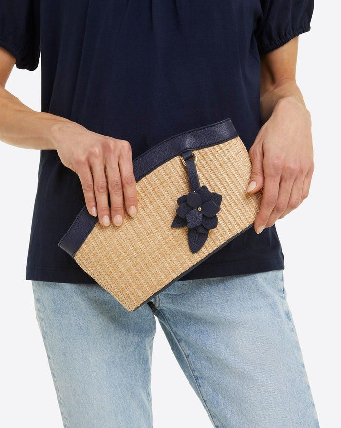 Emma Straw Shoulder Bag | Draper James (US)