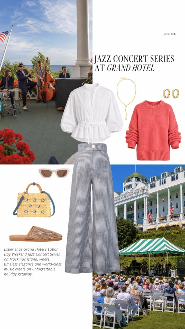 ✨ Dreaming of one last summer escape? Mackinac Island is pure magic over Labor Day weekend. From bike rides along the shoreline and horse-drawn carriage tours to afternoons at the Grand Hotel and waterfront dinners, it's the perfect blend of timeless charm and classic style.

I've rounded up everything you need for the ultimate getaway—including what to wear, where to stay, where to dine, and the can't-miss experiences—so all you have to do is pack your bags.

Tap to shop the outfits and explore my complete Mackinac Island guide. 🤍🍂🚲#MackinacIsland #LaborDayWeekend #TravelStyle #WeekendGetaway #ClassicStyle #VacationOutfits #MidwestTravel

#LTKSeasonal #LTKOver40 #LTKTravel