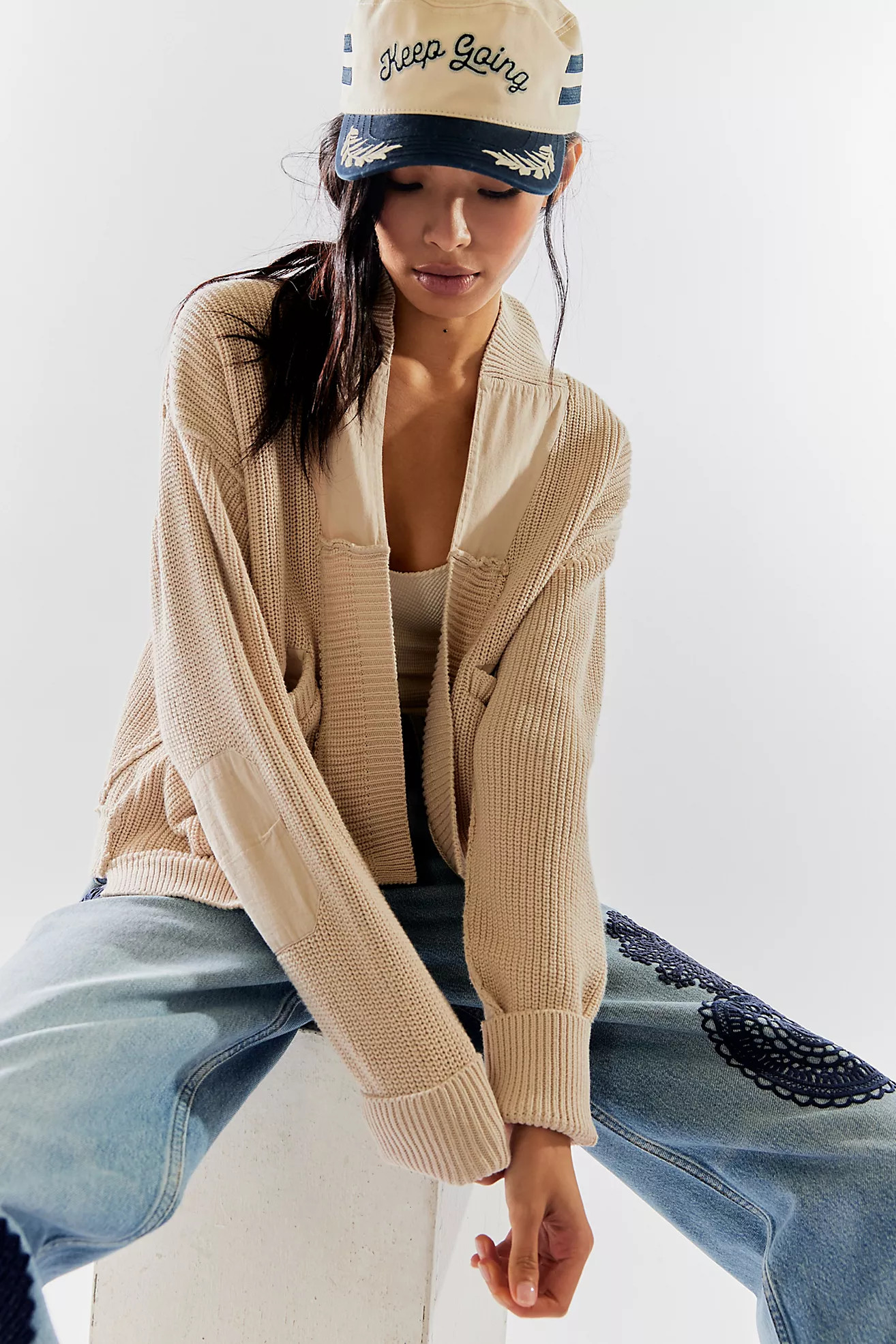 We The Free Worn Thru Surplus Cardi | Free People (Global - UK&FR Excluded)