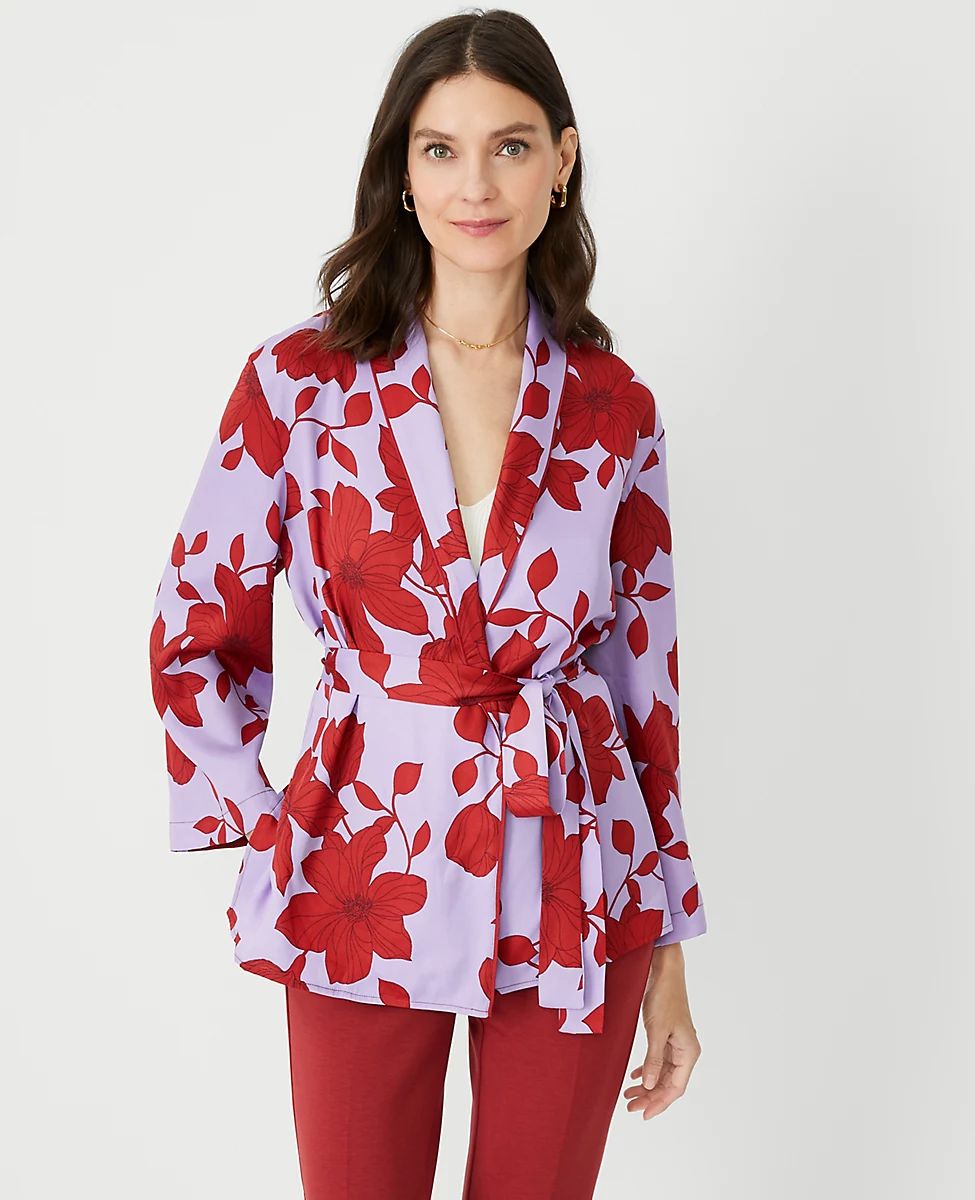 Floral Belted Kimono | Ann Taylor (US)