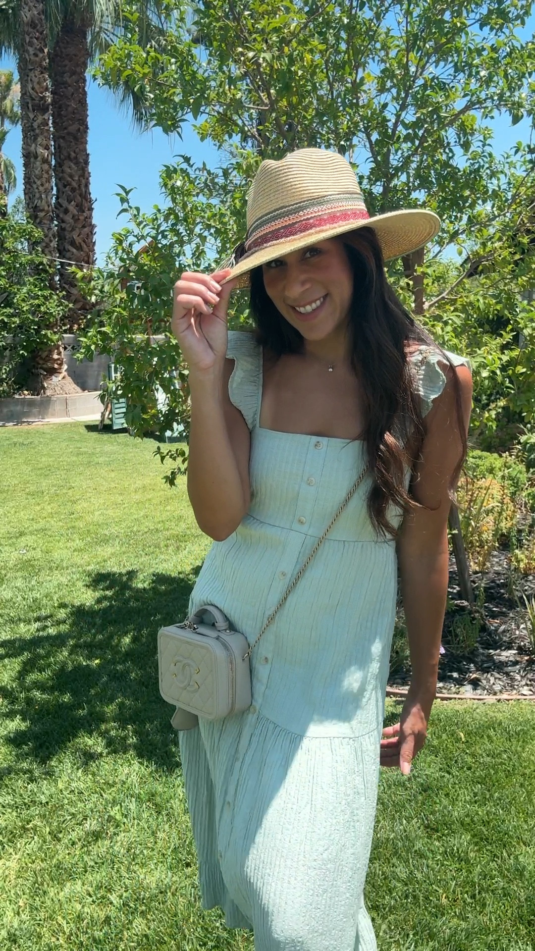 Summer Outfit
Sunny day, grab your hat and go! Summer fun casual outfit. Paired with a hat, crossbody and flat sandals 

#LTKStyleTip #LTKSummerSales #LTKSeasonal