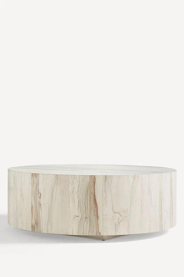 Swirled Drum Reclaimed Coffee Table | Anthropologie (US)
