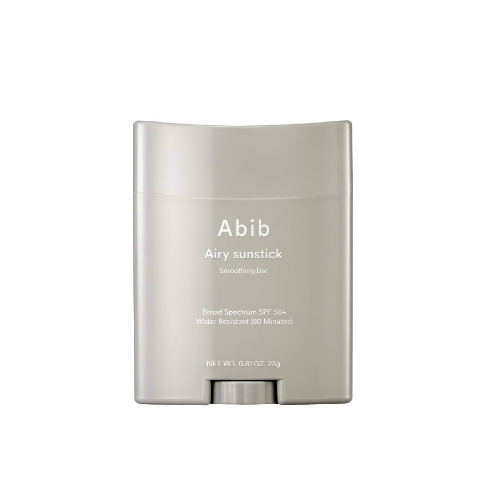 Abib Airy Sunstick Protection Bar Broad Spectrum SPF50+ 0.81 oz / 23 g (Semi-matte) | Korean Sunc... | Amazon (US)