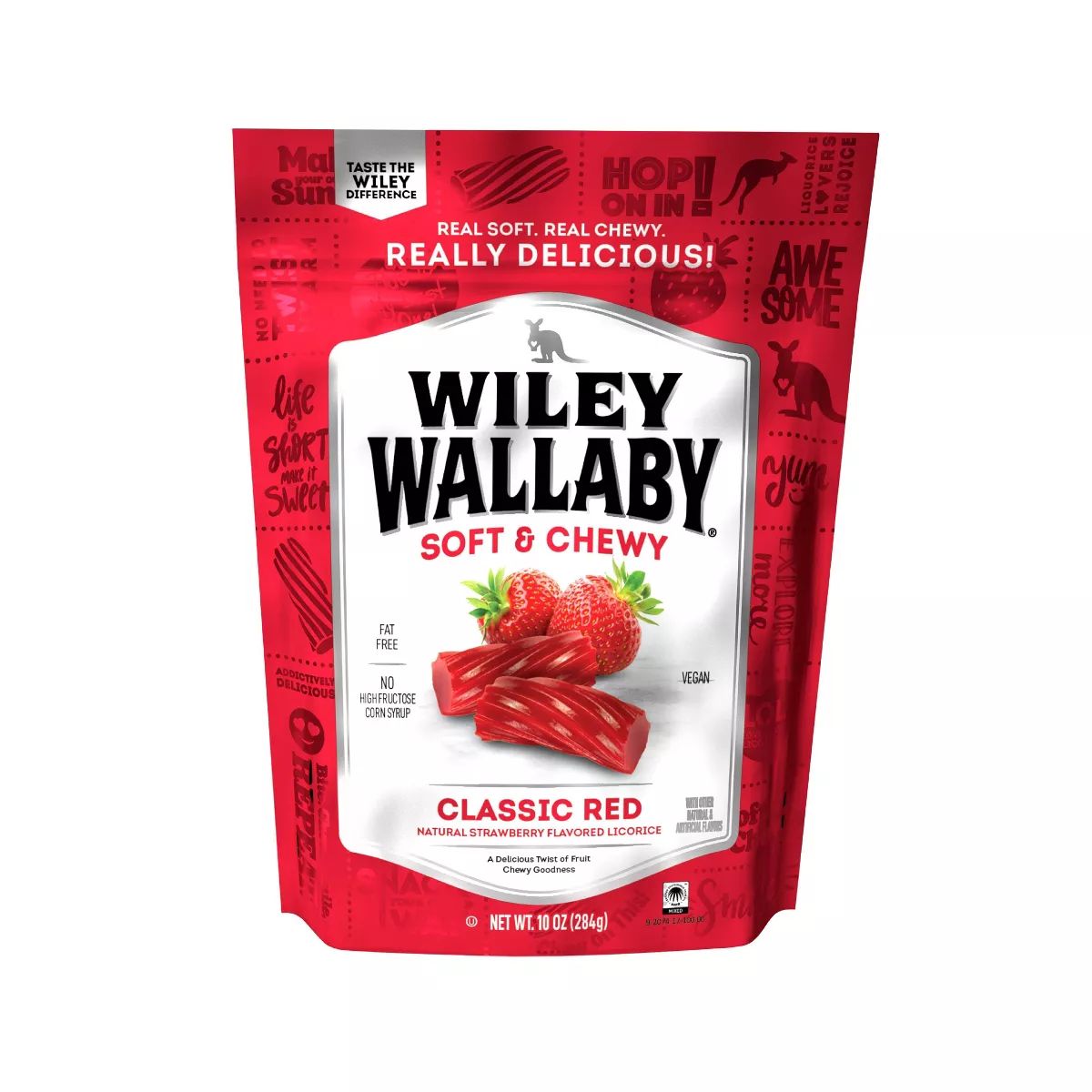 Wiley Wallaby Red Licorice Candy - 10oz | Target