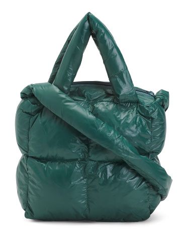 Four Square Puffer Tote | Marshalls