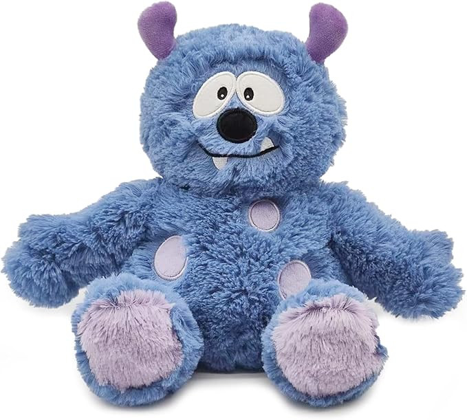 warmies Blue Monster Microwavable, Hot or Cold for Cool Relaxation and Warm Relief, Lavender Scen... | Amazon (US)