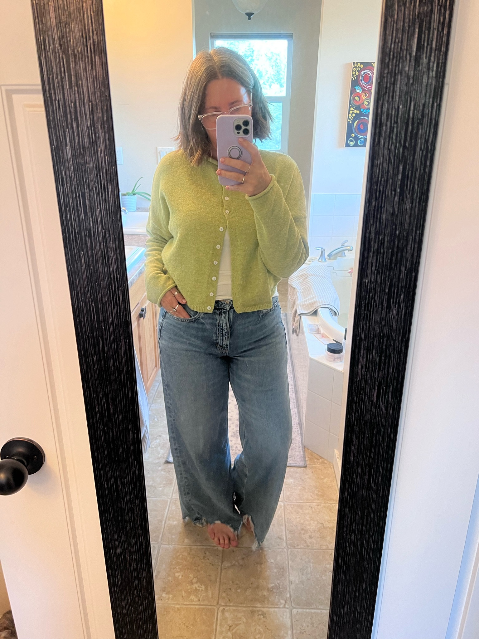 Dreamy Drape Baggy Wide Leg Jeans
These are my absolute favorite!
Size 10 short
5’2 155 lbs

#LTKMidsize #LTKOver40