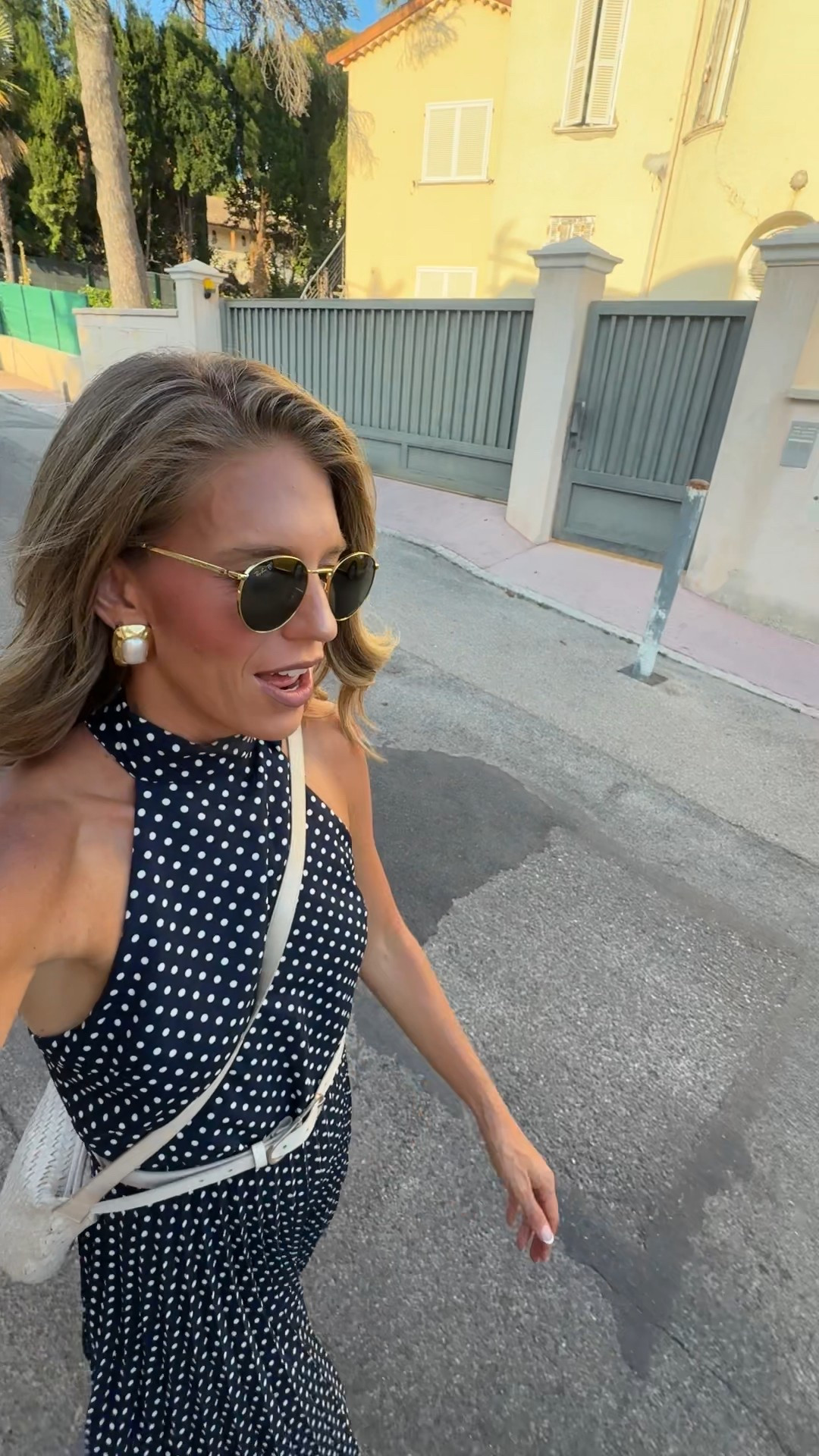 European outfit I wore while in Cannes to dinner. I love this polka dot dress. Wearing size small /4
I swapped the brown belt the dress comes with for a white belt I already had! 

#LTKTravel #LTKSeasonal