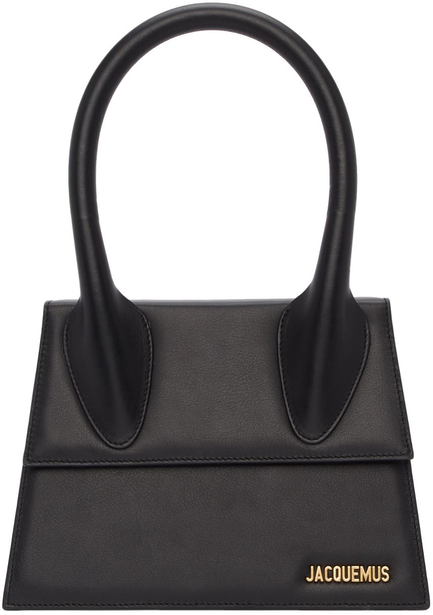 Black 'Le Grand Chiquito' Top Handle Bag | SSENSE