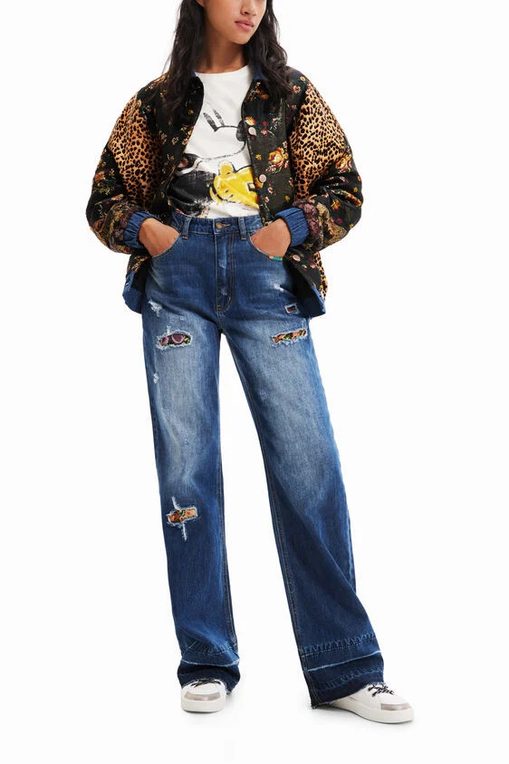 Disney's Mickey Mouse faux-fur jacket | Desigual USA,CA