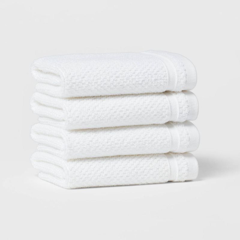 4pk Performance Texture Washcloth Set - Threshold™ | Target