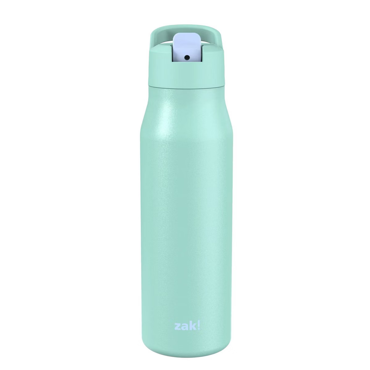 Zak Designs 20 fl oz Double Walled Stainless Steel Tranquility Insulated Straw Bottle | Target