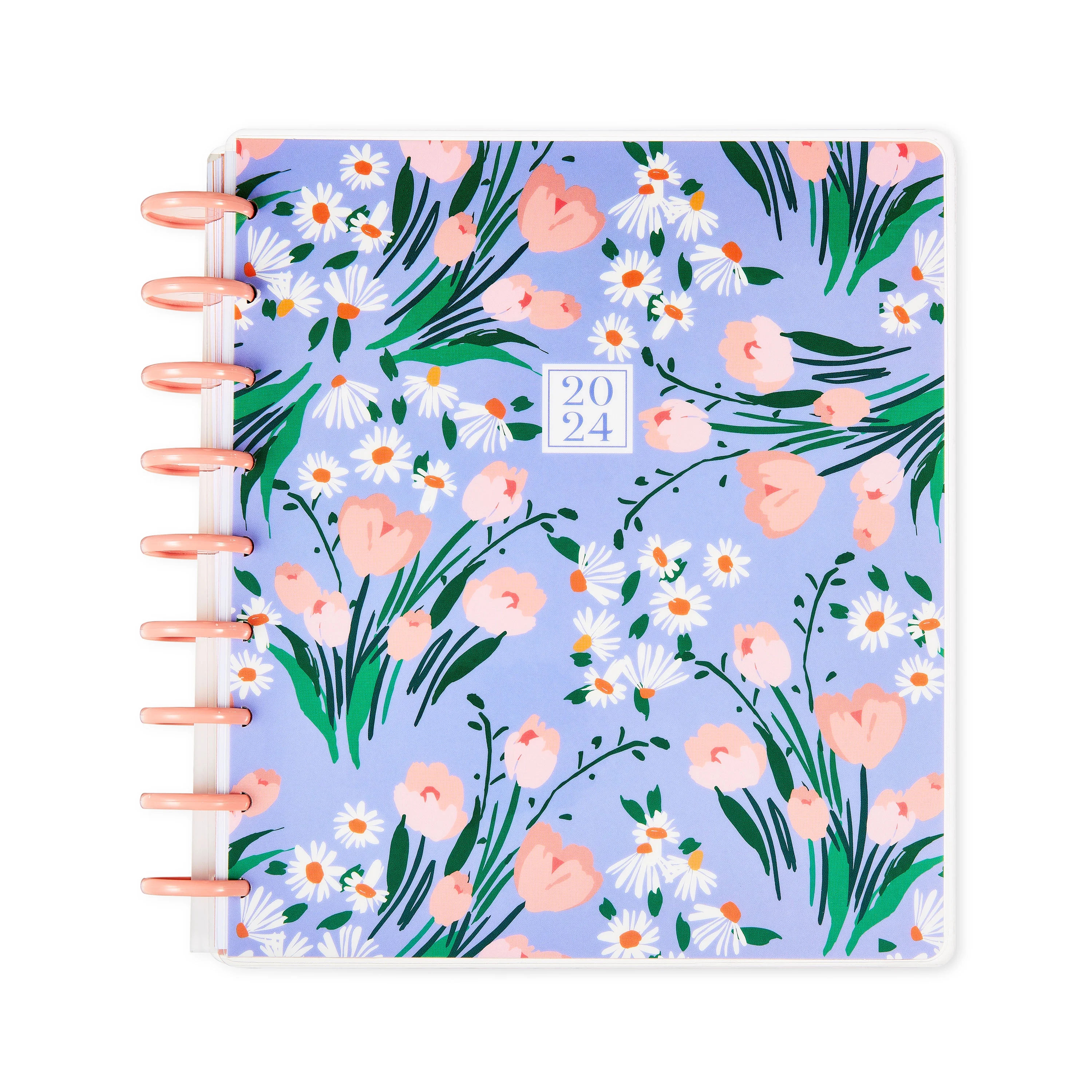 Pen+Gear January 2024 to December 2024 Weekly Planner, Purple Tulips, 8.37 in x 9.75 in | Walmart (US)