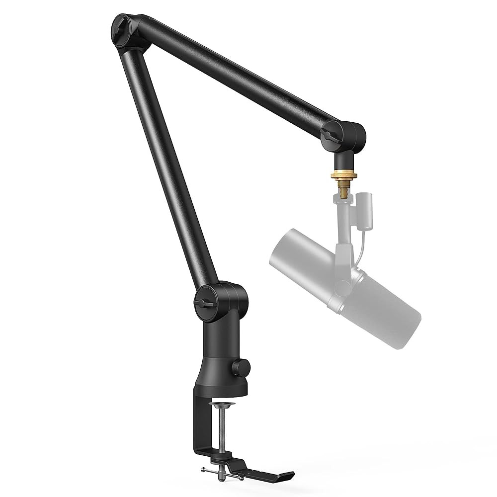 Bietrun Mic Arm Desk Mount(Longer)for Shure SM7B/MV7/Blue Yeti/Nano/Hyperx Quadcast, Adjustable 3... | Amazon (US)