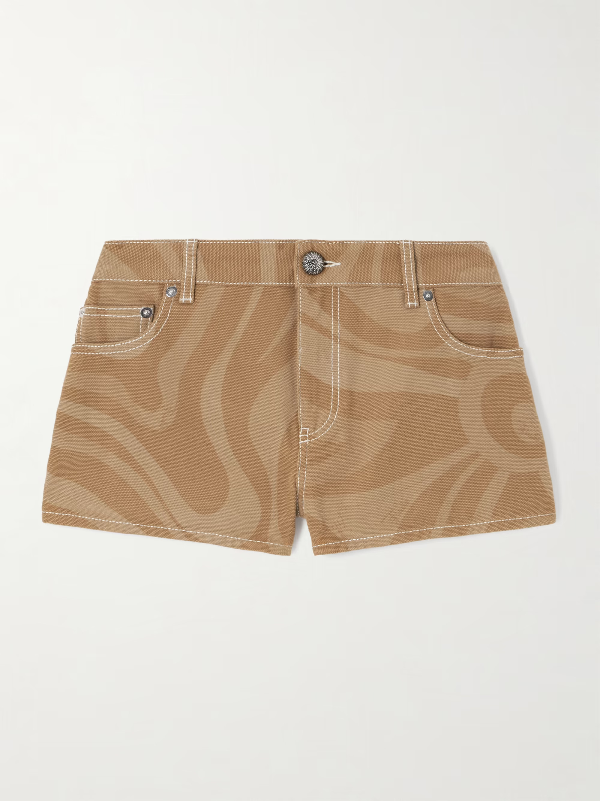 Printed cotton-canvas shorts | NET-A-PORTER (UK & EU)